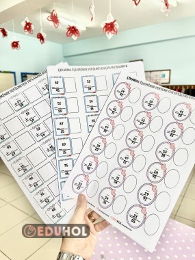 VERİLMEYEN EKSİLENİ BULMA 4 SAYFA