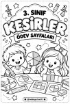 3. SINIF KESİRLER ÖDEV (4 SAYFA)