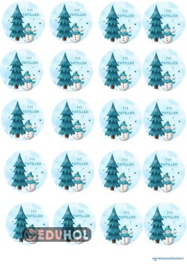 Karne Hediye Etiketi