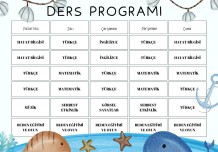 Ders programı