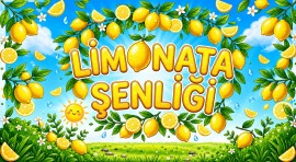 L harfi limonata şenliği dijital pano
