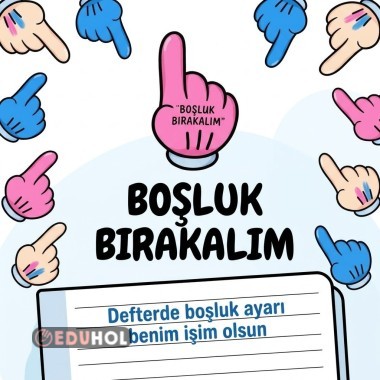 Boşluk Bırakma etkinliği