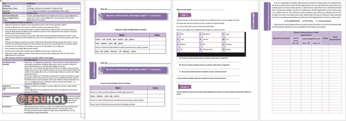 MEB FEN SÜREÇ DEĞERLENDİRME- DÜNYA