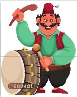 Ramazan Davulcusu poster-16 A4 boyutu