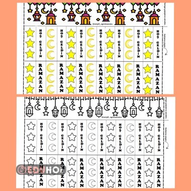 RAMAZAN FENERİ BOYAMA SAYFASI