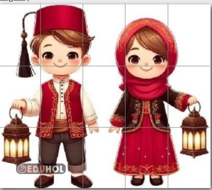 Ramazan Fenerli Çocuklar Poster 15 a4 boyutu