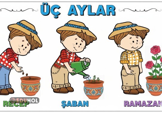 ÜÇ AYLAR A4 BOYUTU RENKLİ ÇEDES