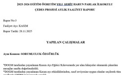 ÇEDES KASIM AYI RAPOR