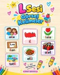 L Sesiyle Oluşan Görsel Kelimeler