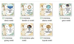 MEVLANA HAFTASI 7 ÖĞÜT RENKLİ