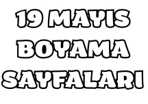 19 Mayıs Boyama Sayfaları