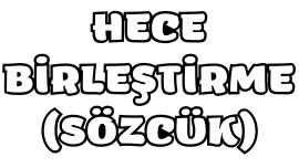 ile , etli , let Sözcük Yazma Çalışması