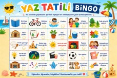 Yaz Tatili Bingosu