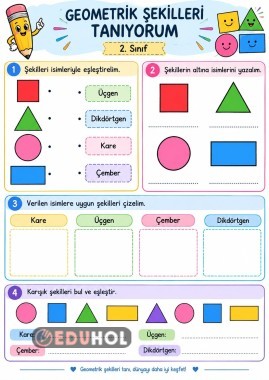 Geometrik Şekilleri Tanıyorum