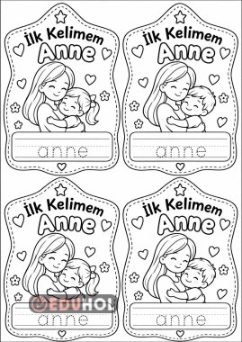 İlk Kelimem “anne”