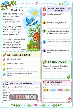 Şiir - Anlama Çalışması