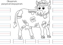 İ sesi boyama, yazma