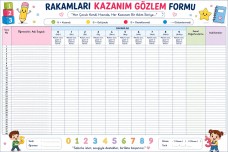 Rakamlar kazanım formu
