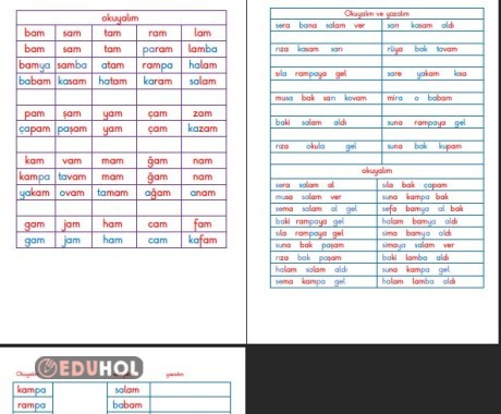 BASARA CAM PAM OKUMA YAZMA ETKİNLİKLERİ