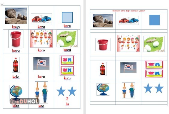 BASARA KA KE Kİ GÖRSEL OKUMA ETKİNLİKLERİ