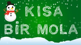 Karne Günü Kısa Bir Mola Akıllı Tahta Fon Görseli