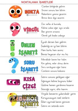 NOKTALAMA İŞARETLERİ