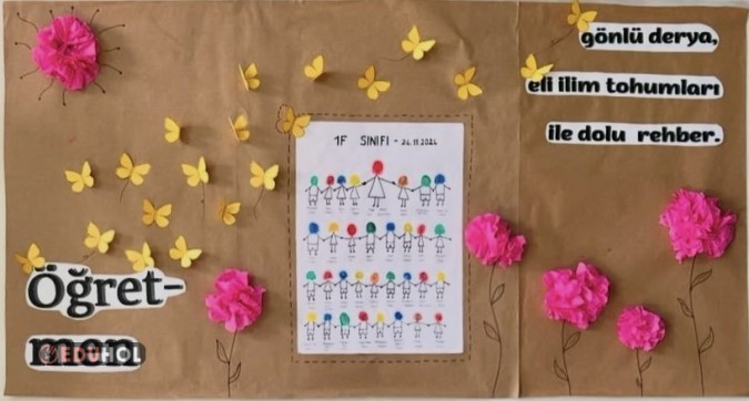 Öğretmenler Günü Pano Şablonu