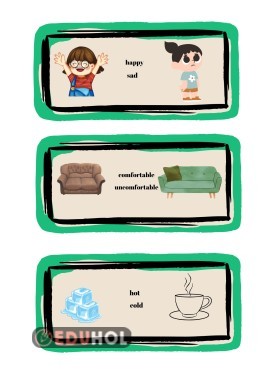 Comparative adjectives speaking cards