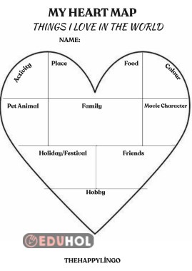 Sevgi haftası my heart map