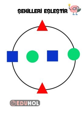 Dijital akıl zeka oyunları şablonu