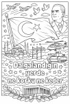 Bayrak sevgisi boyama 1