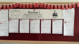 Mehmet Akif Ersoy’u anma haftası Uzun posteri