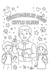 Öğretmenler günü boyama 3