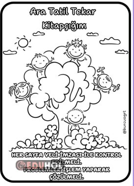 2.Sınıf Mart Ara Tatil Ödev Kitapçığı