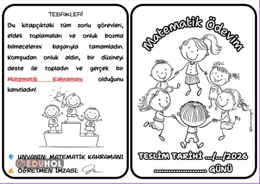 Matematik Ödevim (Onluk Bozarak Çıkarma,Eldeli Toplama,Deste Düzine)