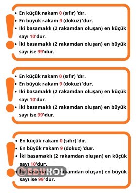 Sayılar Konusu Önemli Not
