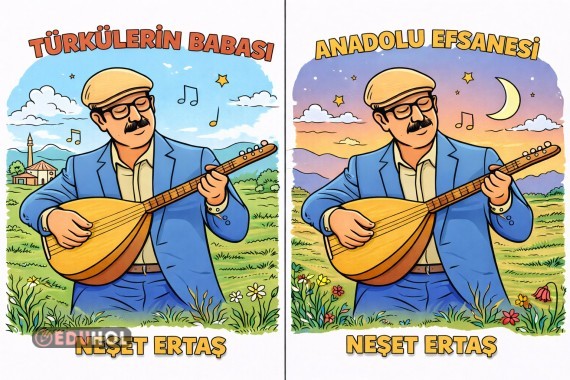 Halk Ozanımız Türkülerin Babası Neşet Ertaş ile ilgili hazırladığım farklı boyama sayfaları