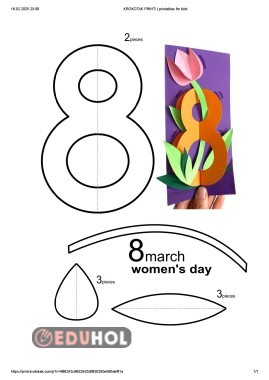 kadınlar günü tebrik kartı