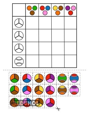 Renklere göre kes yapıştır