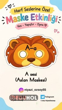 A SESİ ASLAN MASKESİ