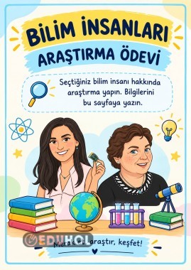BİLİM İNSANLARI ARAŞTIRMA KİTAPÇIĞI