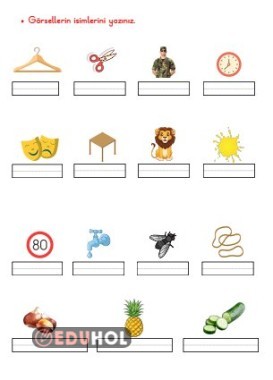 S SESİ GÖRSEL DİKTE