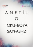 O SESİ OKU - BOYA SAYFASI -2