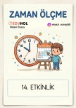 ZAMANI ÖLÇME 14. ETKİNLİK