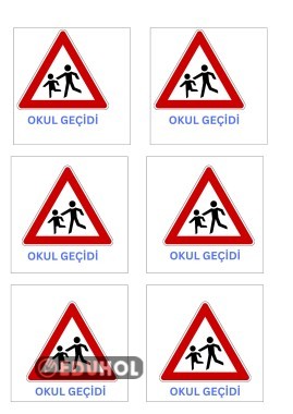 OKUL GEÇİDİ DEFTERE YAPIŞTIRMA ETKİNLİĞİ