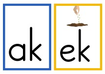 ak ek heceleri pano görseli