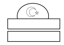 BAYRAK SEVGİSİ TAÇ BOYAMA