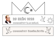 CUMHURİYET BAYRAMI TACI