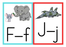 F VE J SESLERİ PANO GÖRSELİ