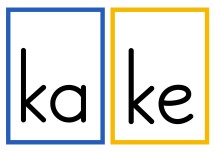 ka ke heceleri pano görseli